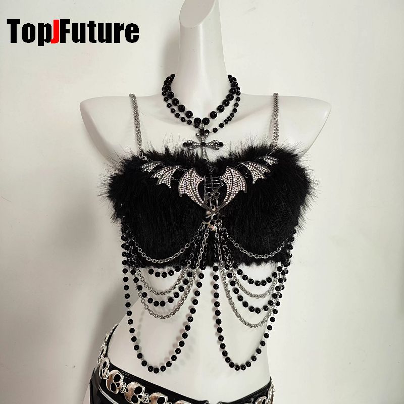 Y2KสาวPunkสาวเผ็ดRock Dark Got - Corset Waist Cinch บทวิจารณ์และราคา