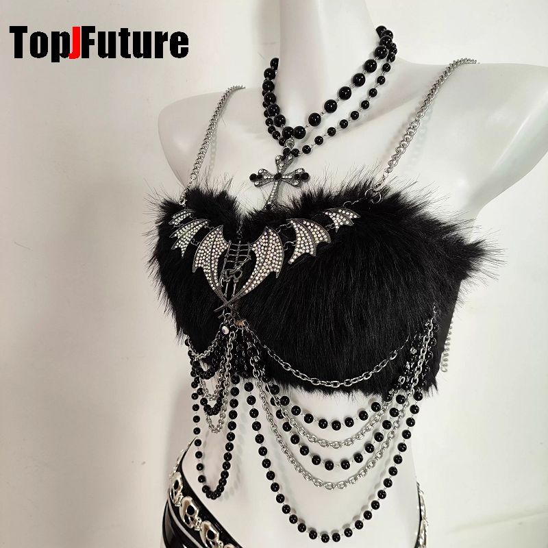 Y2KสาวPunkสาวเผ็ดRock Dark Got - Corset Waist Cinch บทวิจารณ์และราคา
