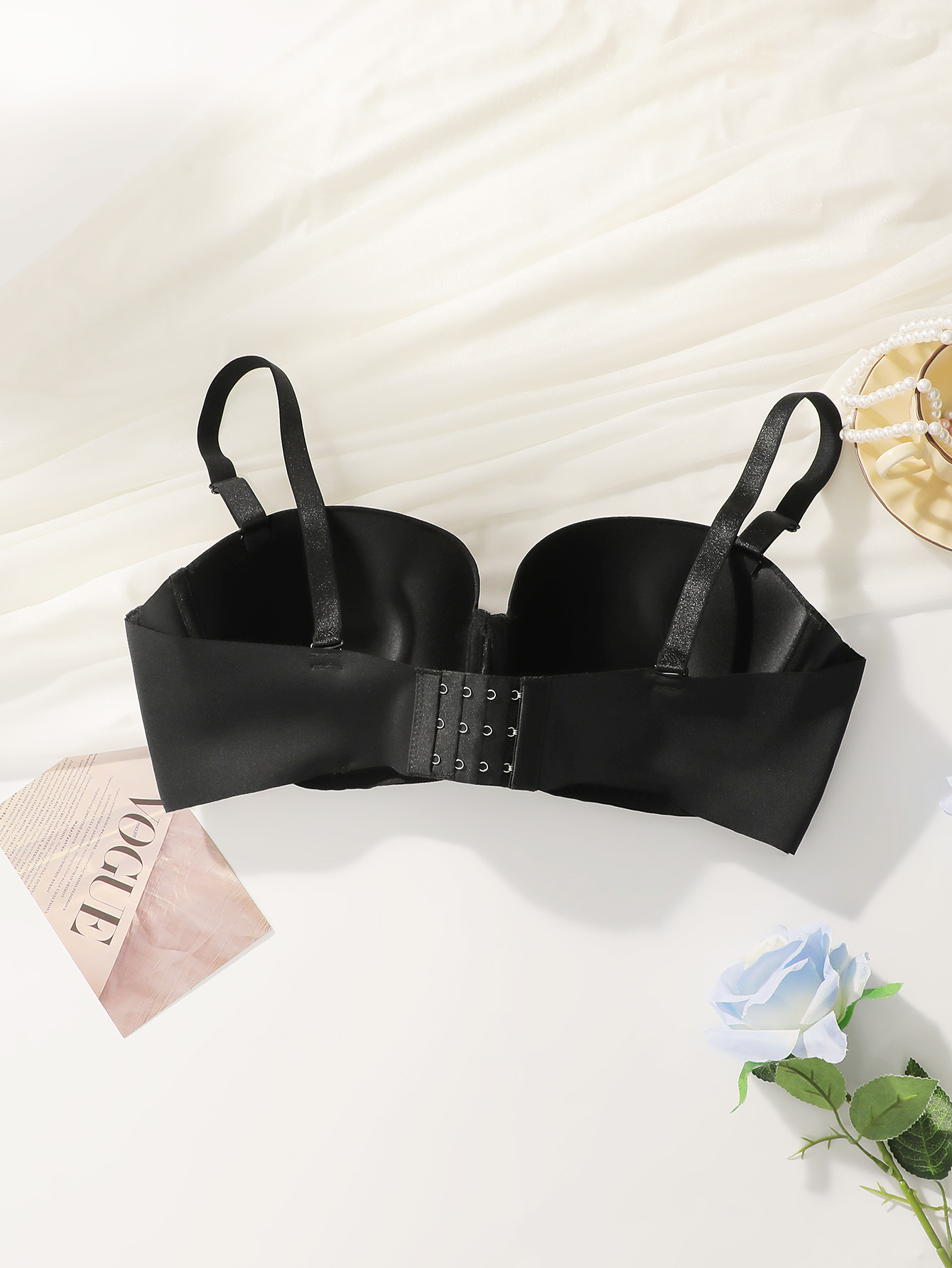 บราไร้สายสำหรับผู้หญิงหน้าอกให - Push Up Bra Padded บทวิจารณ์และราคา