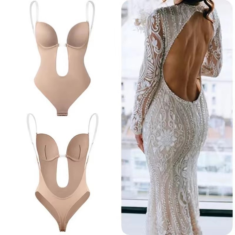 บอดี้สูทกระชับสัดส่วนแบบไม่มีส - Push Up Bra Padded บทวิจารณ์และราคา